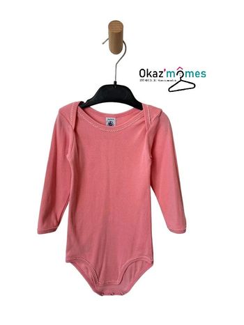 Body à manches longues rose - Petit Bateau 18 mois (81cm)