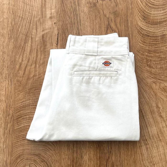Pantalon blanc Dickies pour homme, taille W 26 (36 taille française)