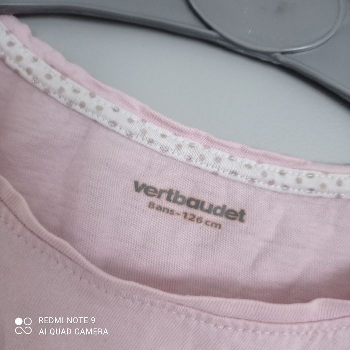 T-shirt rose 8ans - photo numéro 3