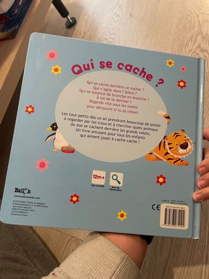 Livre Qui se cache au zoo - photo numéro 2