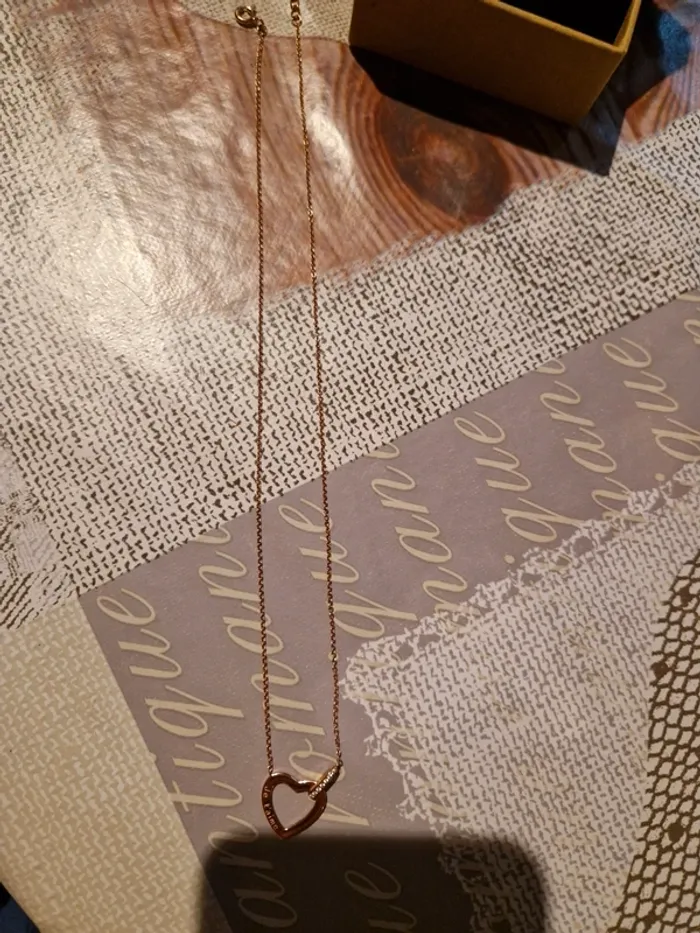 Collier cœur - photo numéro 2