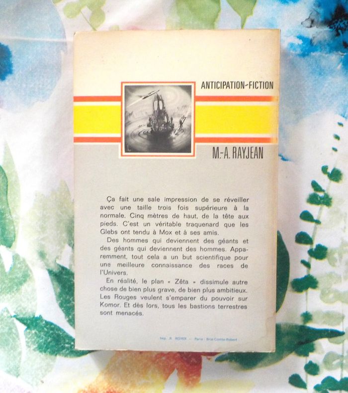 Les géants de Komor de M.A. Rayjean Ed. Fleuve Noir - photo numéro 3