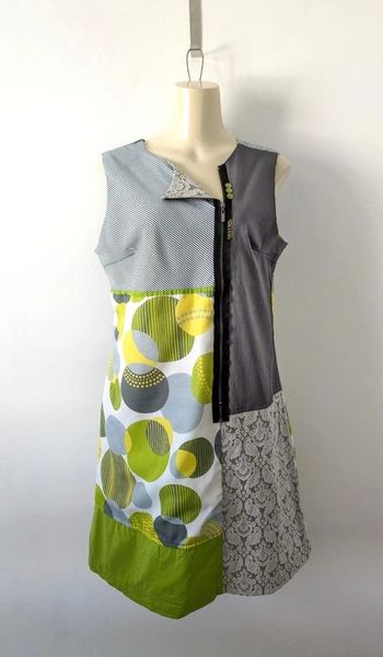 Robe d'été sans manches - Hippocampe - taille 44