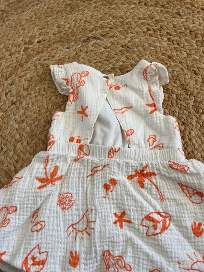 Robe en gaz de coton 6 mois - photo numéro 3