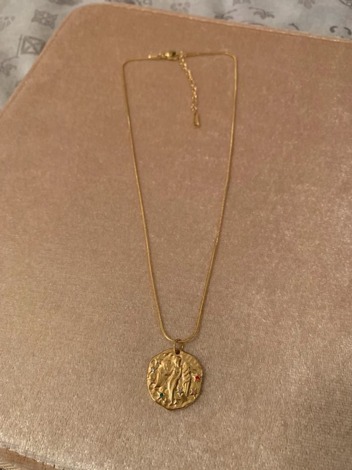 Collier astrologique Vierge - photo numéro 2