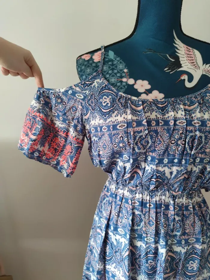 Robe d'été brodée Springfield - photo numéro 2