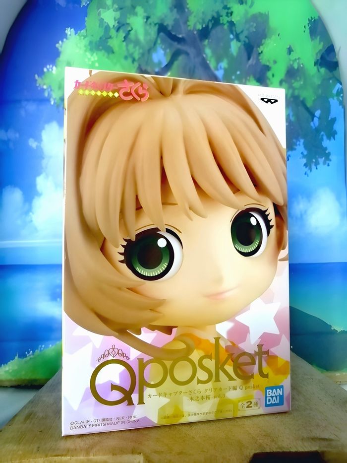Cardcaptor Sakura - Figurine Sakura Kinomoto Clear Card Q Posket Ver. A - banpresto - photo numéro 7