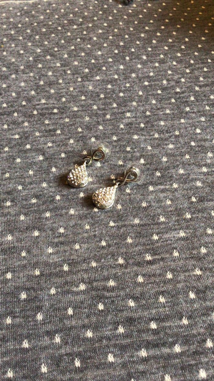 Boucles d’oreilles stras