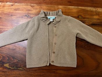 Gilet obaibi fille 18 mois