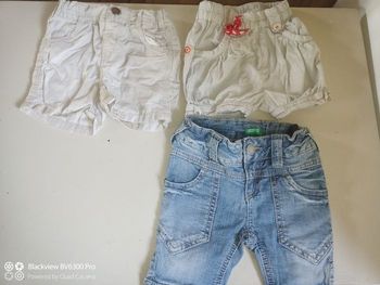 Short 9 mois fille