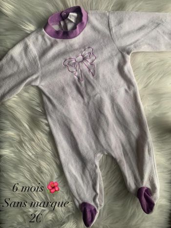 Pyjama 🌺 6 mois 🌺 Sans marque