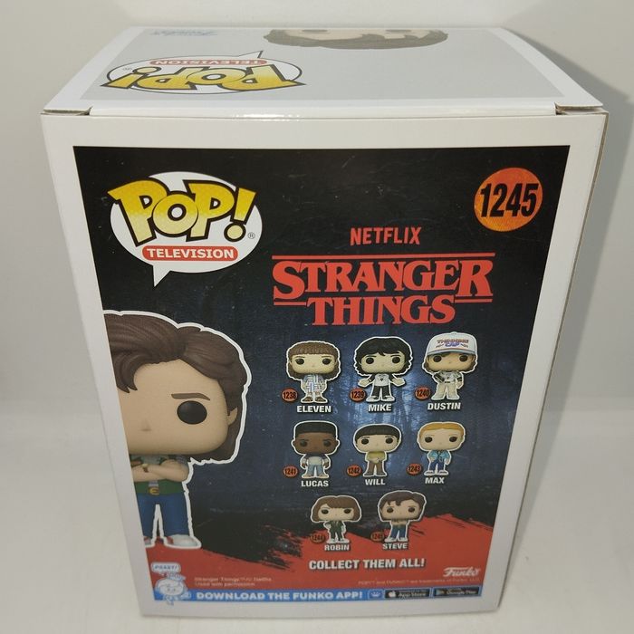 STRANGER THINGS - FUNKO POP N 1245 - S4 - Steve - photo numéro 4