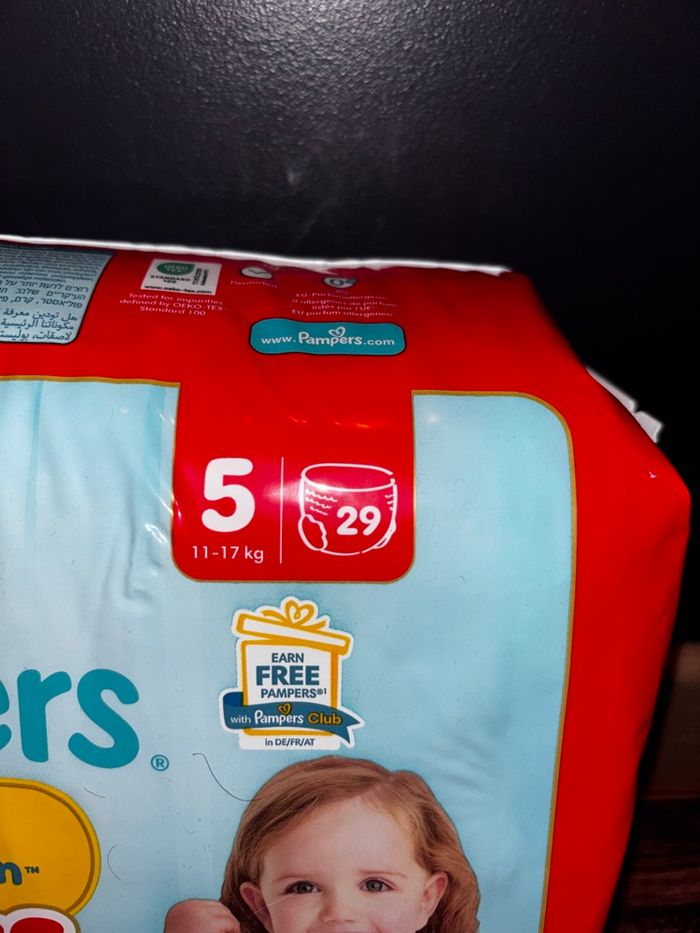 Maxi- Pack De 58 Couches Pampers Protection Premium Pants Neuf Dans L’emballage Taille:5 - photo numéro 2