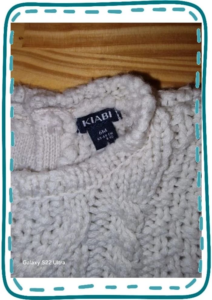 Pull en laine 6 mois - photo numéro 2