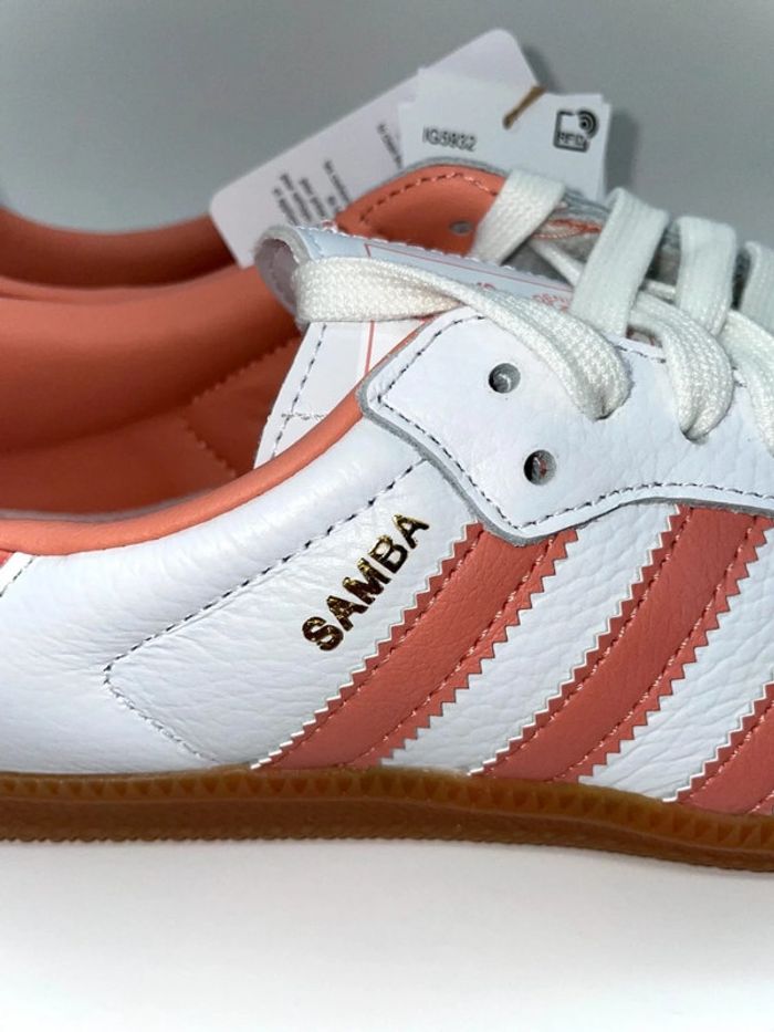 Adidas Samba OG White Wonder clay - photo numéro 7