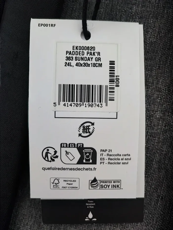 Sac à dos Eastpak - photo numéro 5