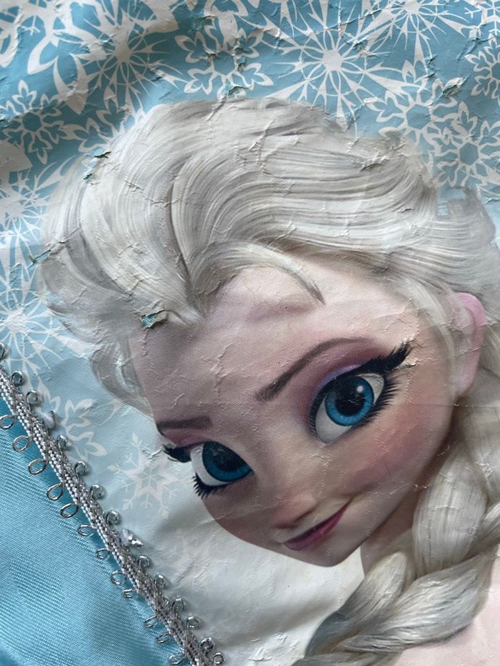 Déguisement Elsa la reine des neiges - taille 7/8 - photo numéro 2