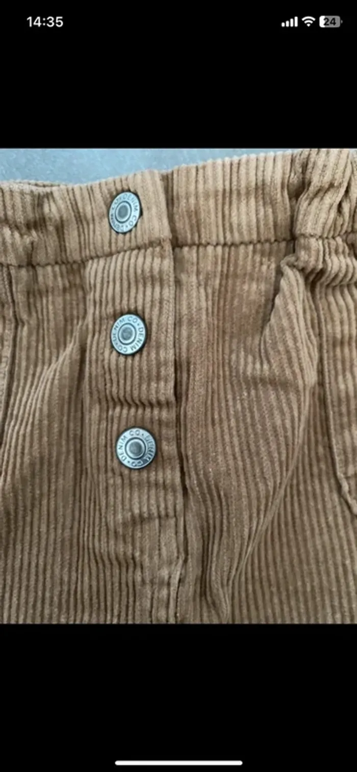 Jupe velours - photo numéro 2