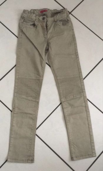 Pantalon skinny  Tape à l’Oeil kaki 12 ans 