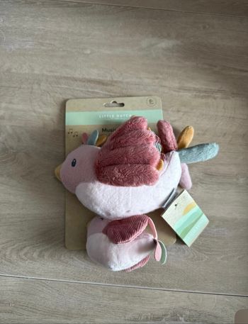 Peluche musical oiseau