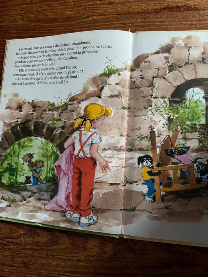 Édition Hachette Satisfaisant - Livre rare Caroline fait du Cinéma album bd Pierre Probst - photo numéro 6