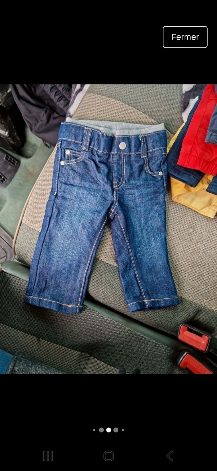 Lot dix pantalon taille 3 mois - photo numéro 6