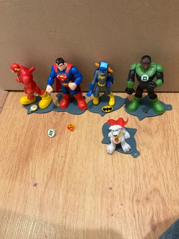 Lot figurines dc comics