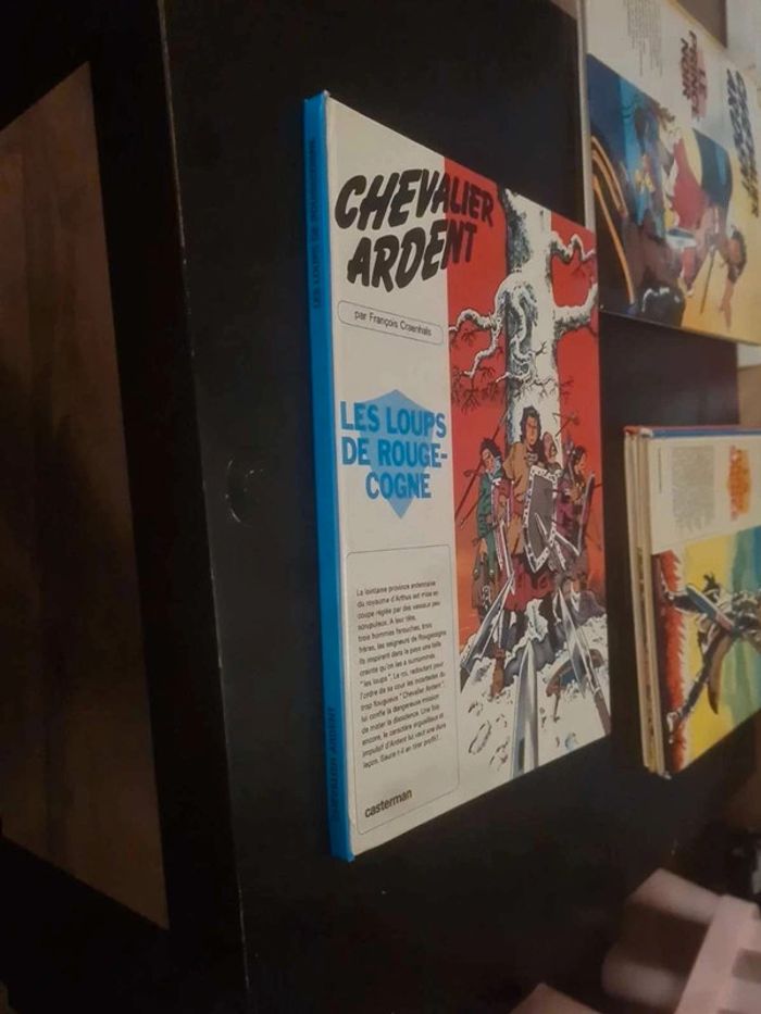 Bd chevalier ardent les loups de rouge-cogne EO 1970 - photo numéro 3
