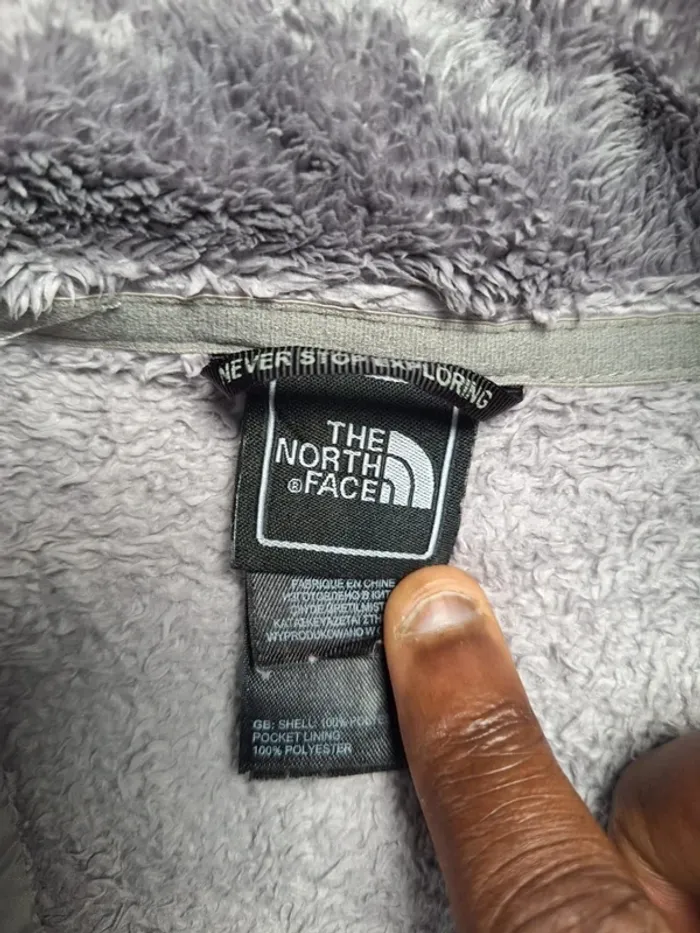 veste Polaire The North Face femme gris foncé – Taille S - brodé (617) - photo numéro 12