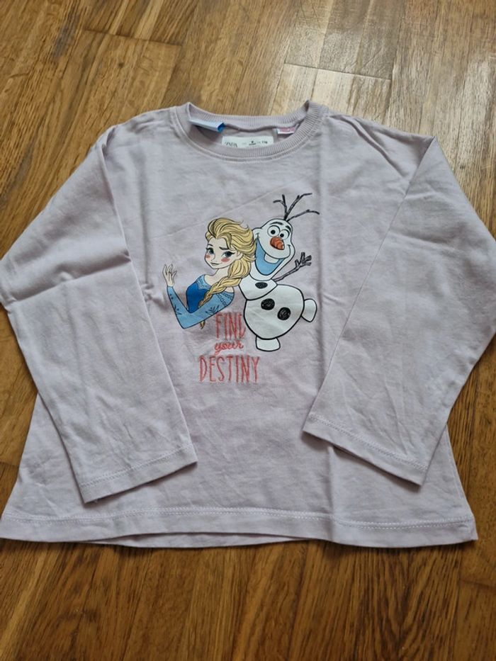 T-Shirt ML reine des neiges