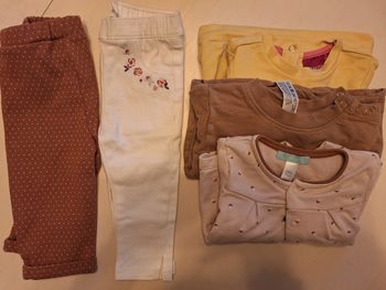 Lot automne/hiver bébé fille 9 mois