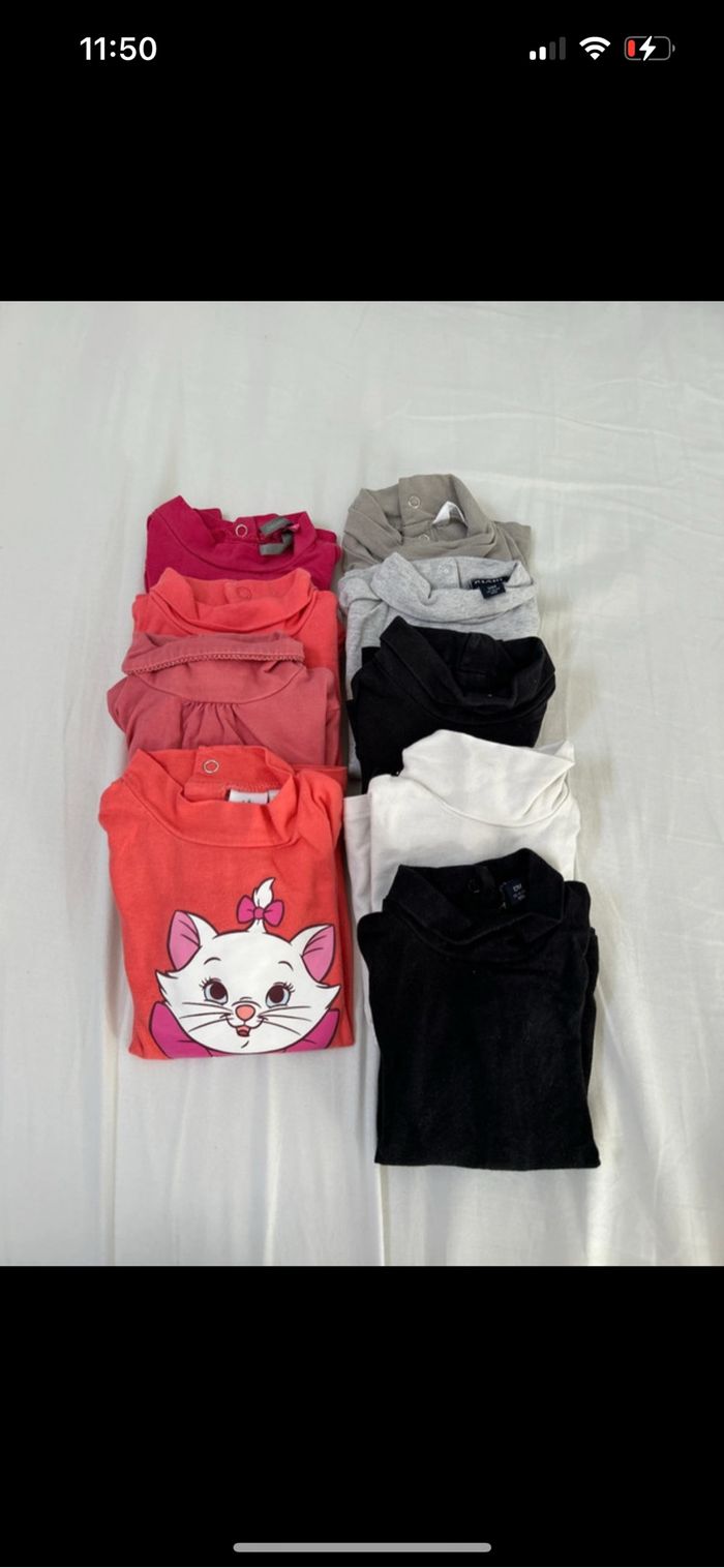 Lot sous pull 12 mois