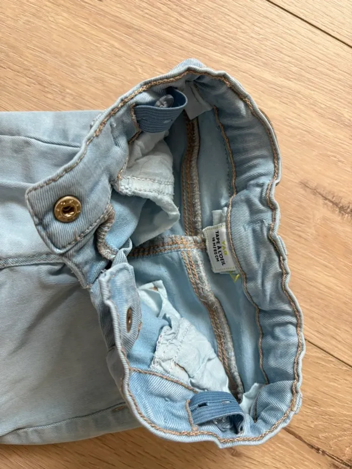 Jeans clair bébé Tape à l’œil 18mois - photo numéro 4