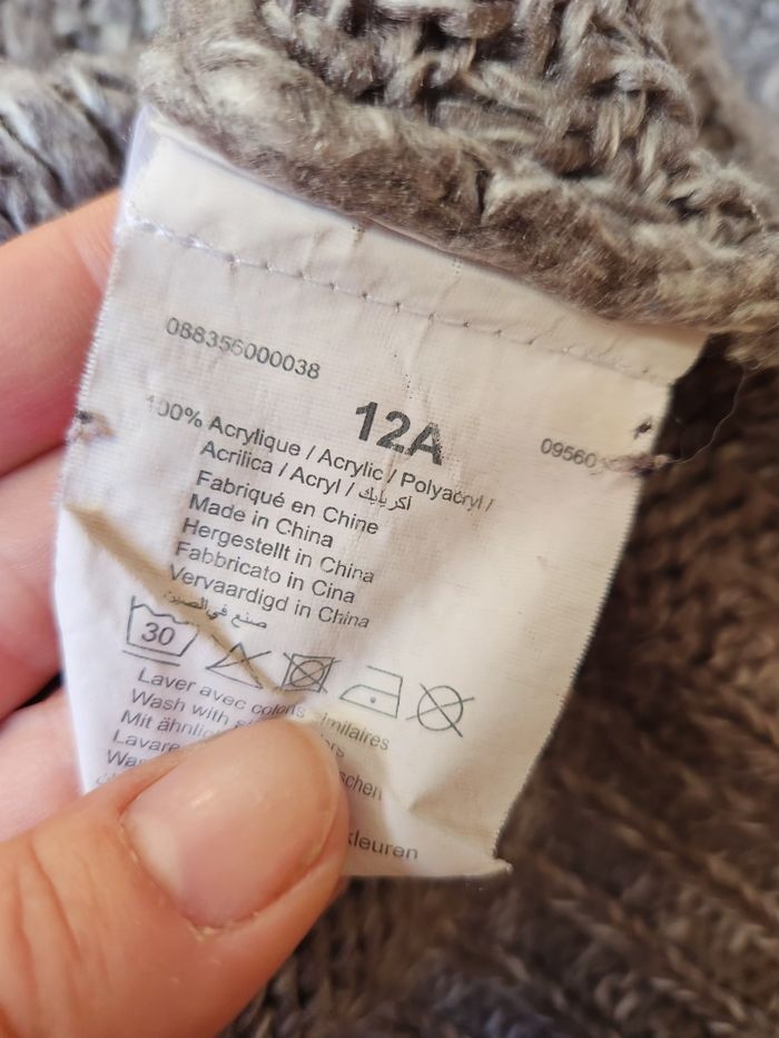 Pull fille CREEKS torsadé – 12 ans – Très bon état 🤎🧶 - photo numéro 4