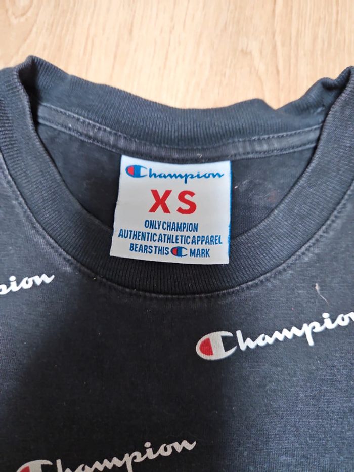 Tee-shirt champion XS - photo numéro 2