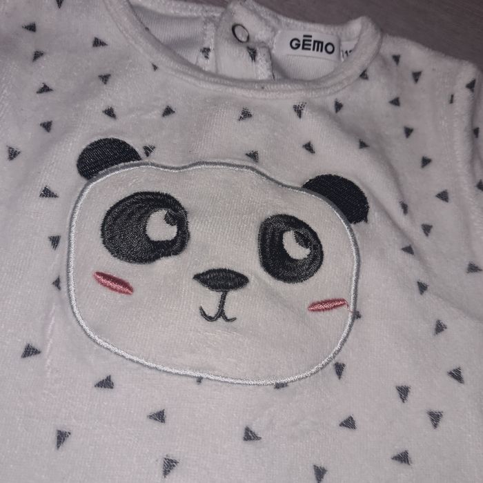 Pyjama velours 12 mois gémo - photo numéro 2