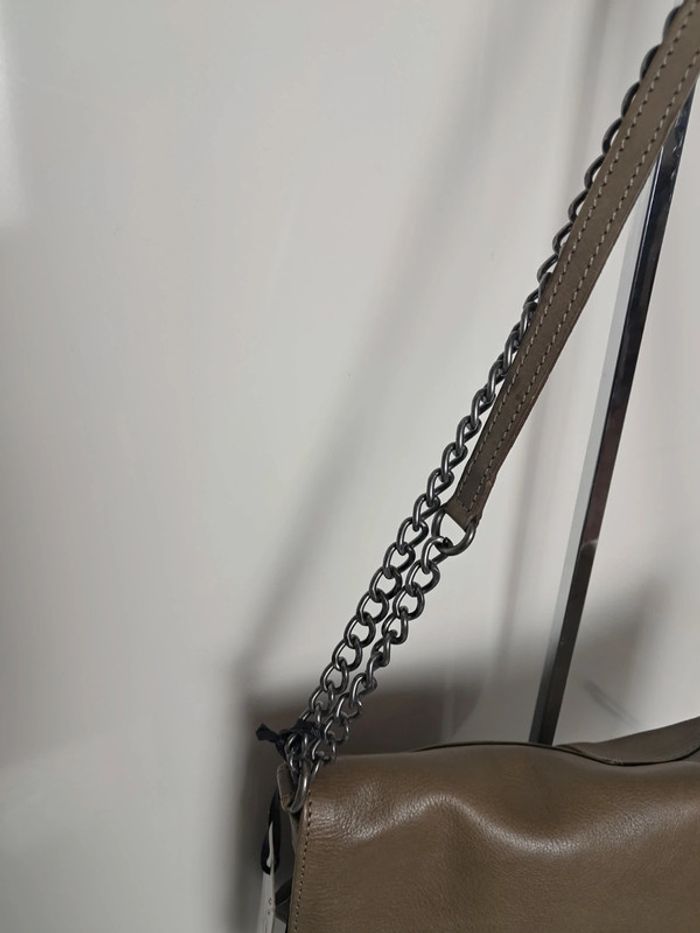 Ikks sac à main PLUM bandoulière cuir vachette neuf - photo numéro 5