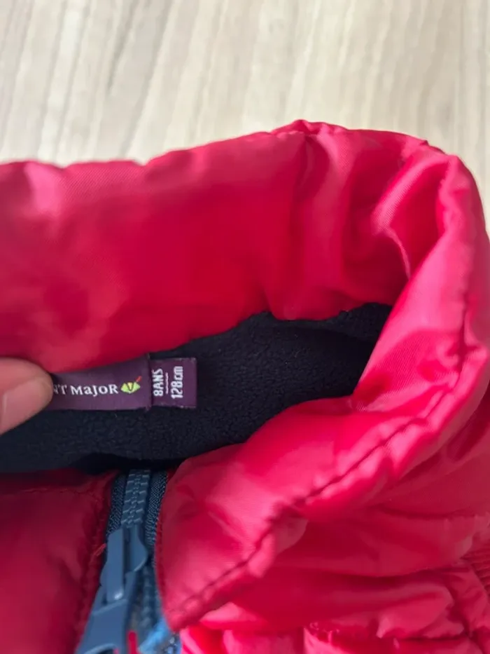 Doudoune sans manches réversible sergent major 8 ans - photo numéro 5