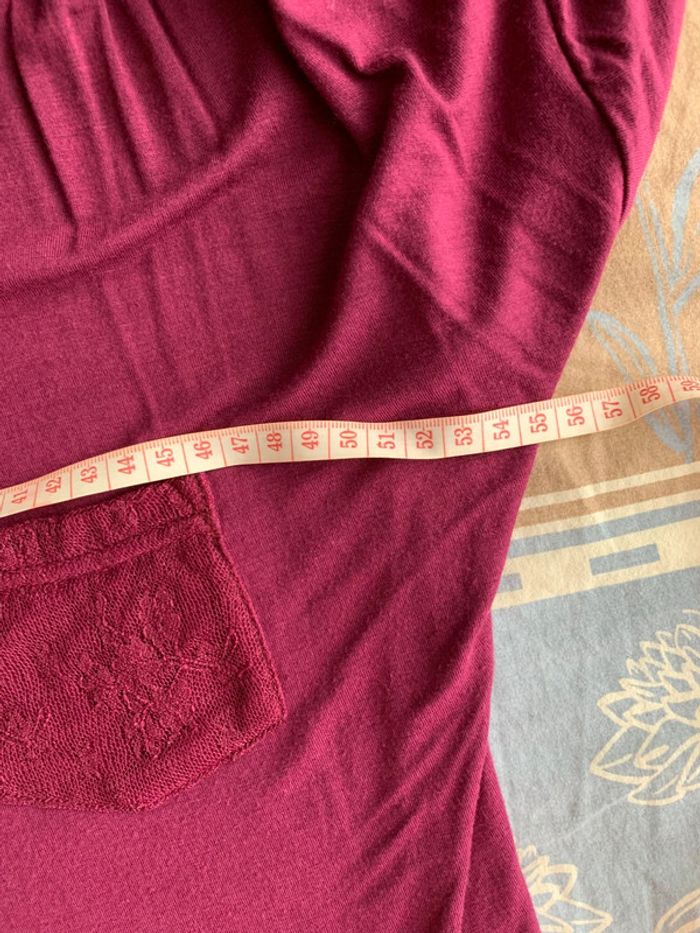 Teeshirt premaman L violet - photo numéro 7