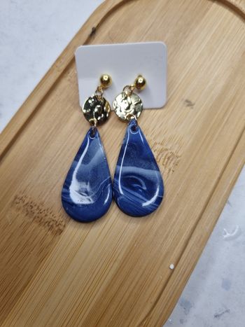 Boucle d'oreille pendante femme 