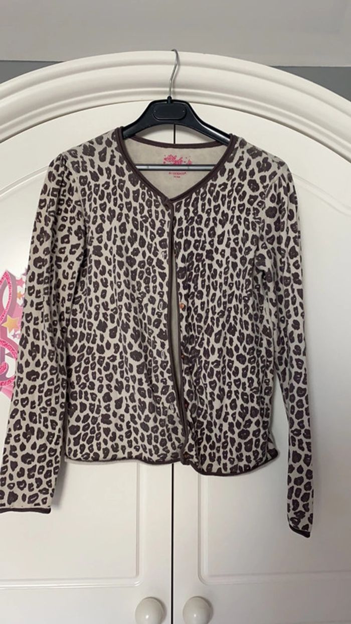 Gilet 14 ans panthère