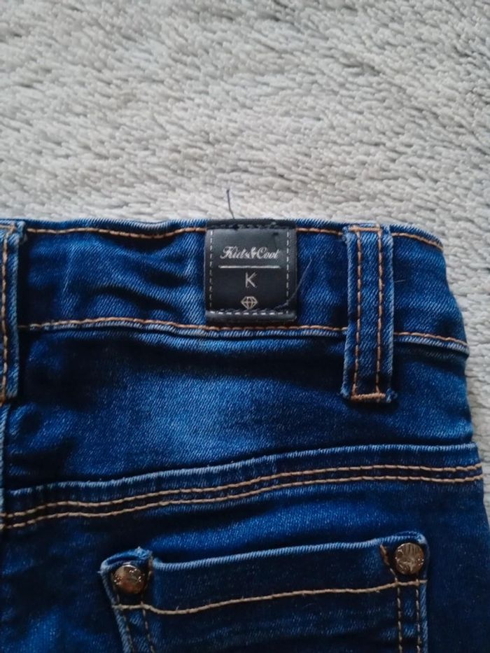 Jean fille 4 ans slim strass c48 - photo numéro 6