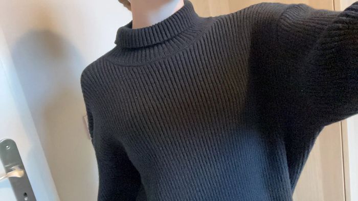 Robe pull noire
