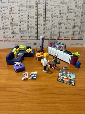 Playmobil 70989 – Salon aménagé pour maison moderne 9266
