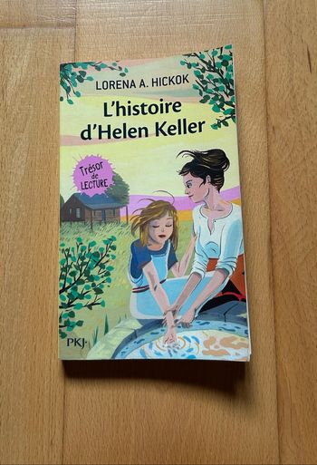 livre l’histoire d’Helen Keller