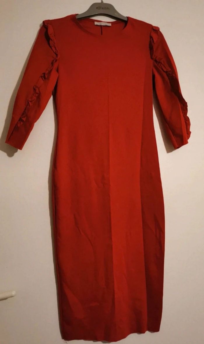 Robe Zara Rouge Taille S