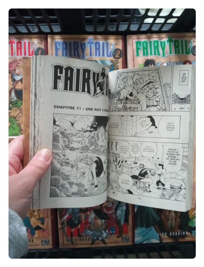 Lot Fairy tail tomme 1 à 9 - photo numéro 7