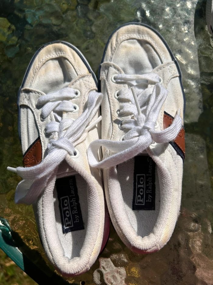 Lot de 2 baskets en toile 29 et 30 Ralph Lauren - photo numéro 2