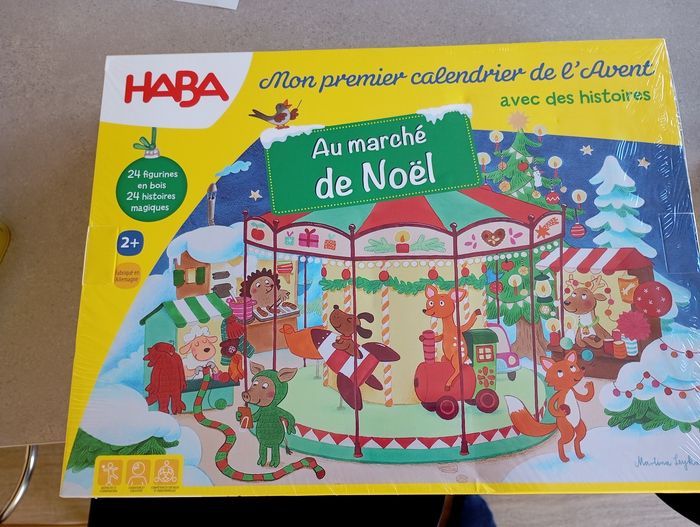 Au marché de Noël haba