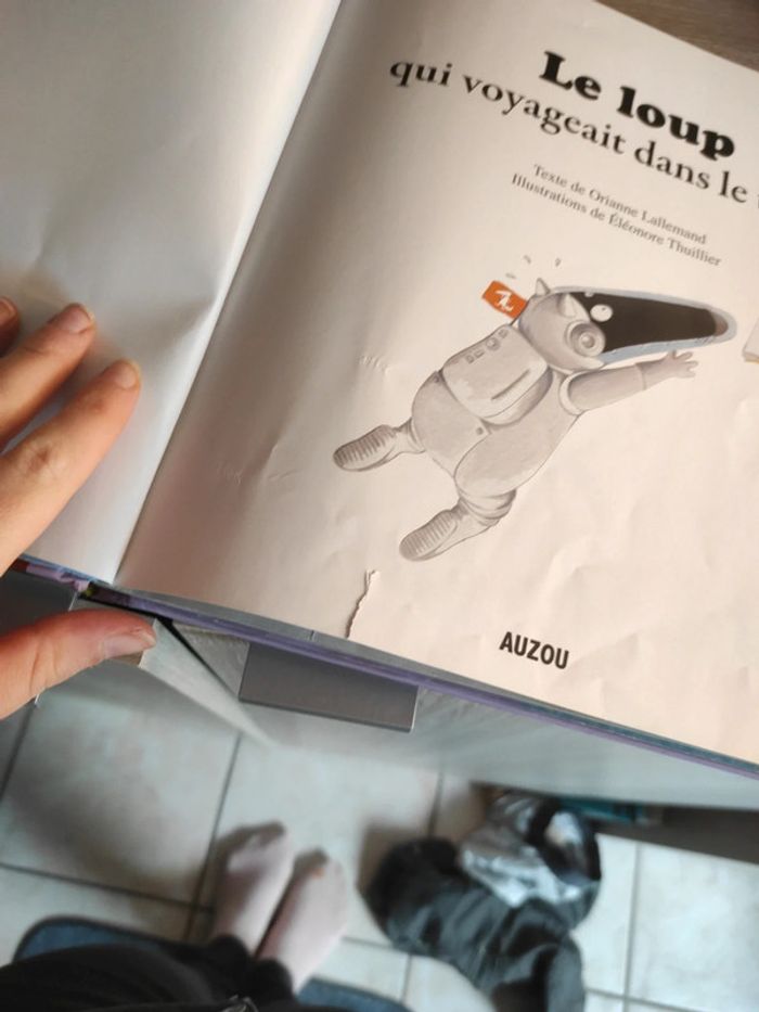 Le loup qui voyageait dans le temps – Auzou - photo numéro 6
